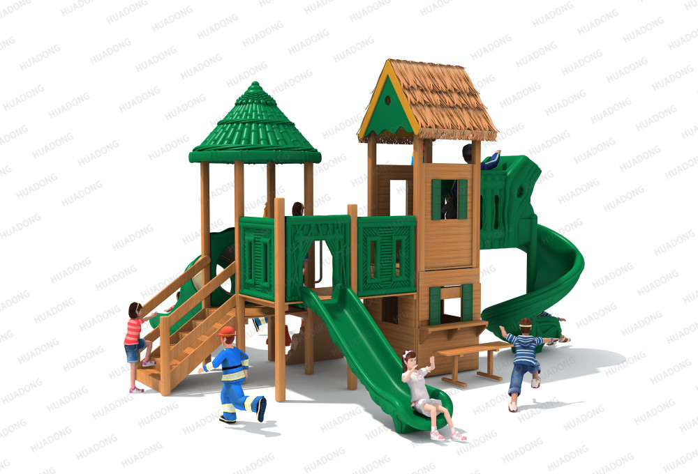 Оборудование для горок для открытых игровых площадок серии Wooden HD-MZY007-19360