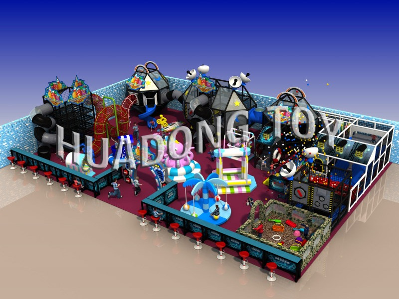 Крытая игровая площадка Космос HD15B-022A