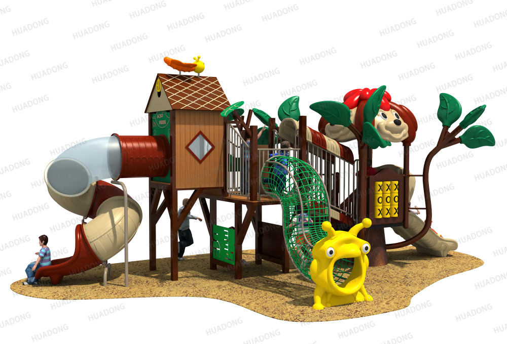 уличная игровая площадка серии Woods HD-HSL003-21075