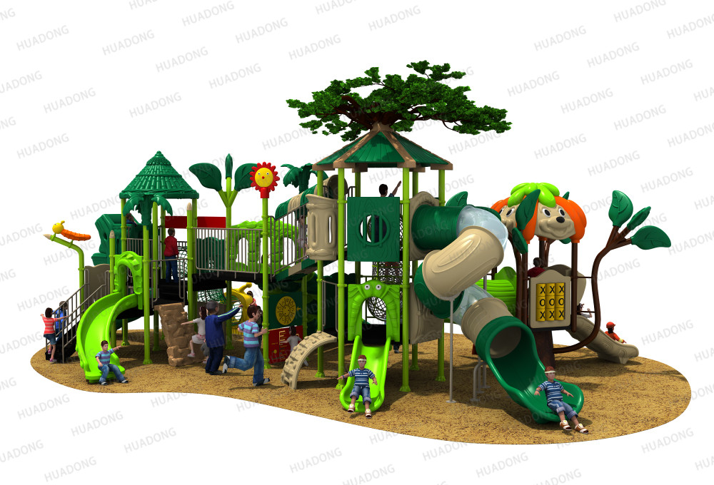 уличная игровая площадка серии Woods HD-HSL001-21073