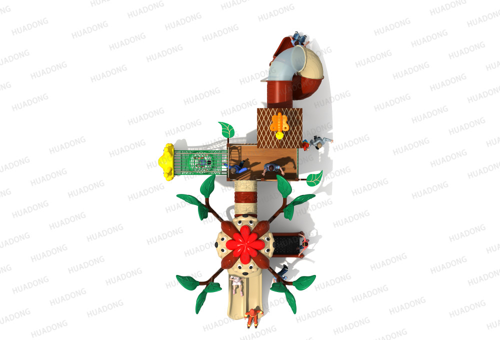 уличная игровая площадка серии Woods HD-HSL003-21075
