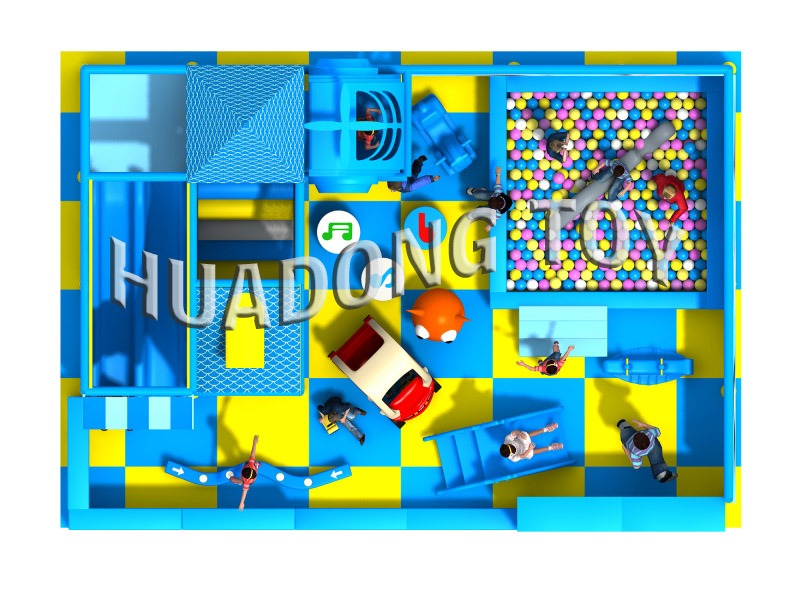 Крытая игровая площадка Детская площадка Ocean Adventure HD15B-048B