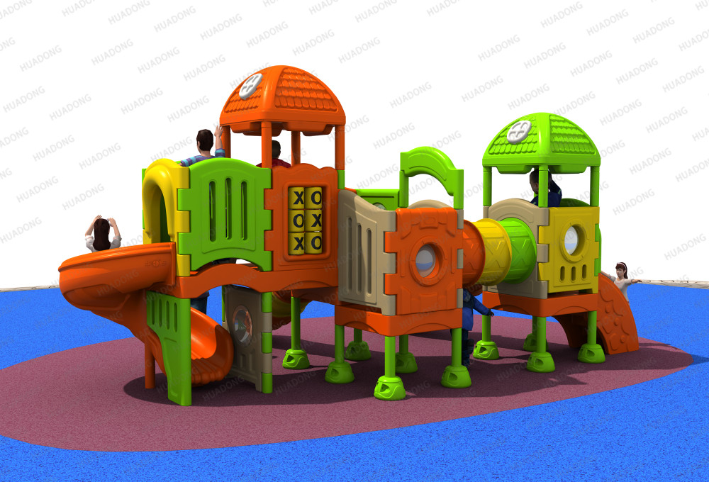 Серия пластиковых игровых площадок HD-LSL004-19153