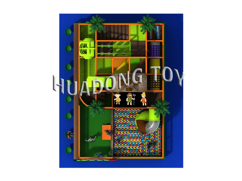 Крытая игровая площадка Ancient Tribe HD15B-012A