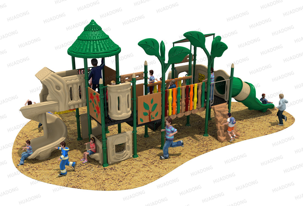уличная игровая площадка серии Woods HD-HSL009-19042