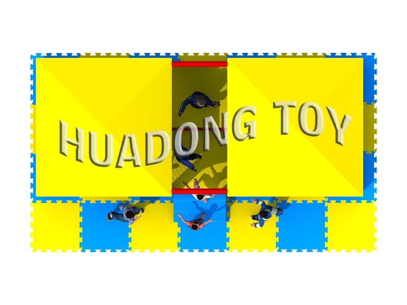 Крытая игровая площадка Classic Naughty Fort HD15B-046A