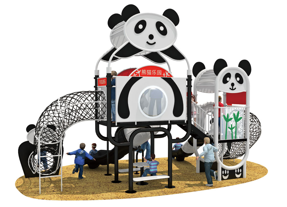 Деревянная площадка Парк развлечений Panda HD-QXM012-21337