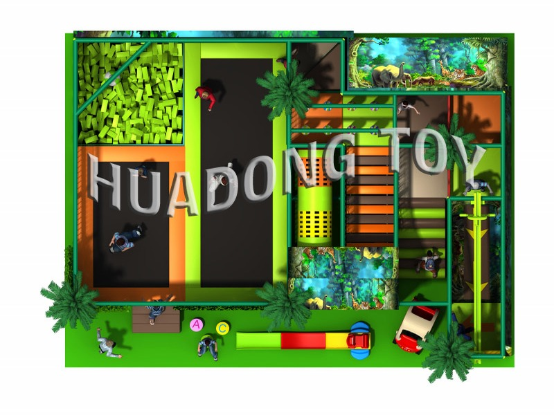 Крытая игровая площадка Virgin Forest HD15B-055A