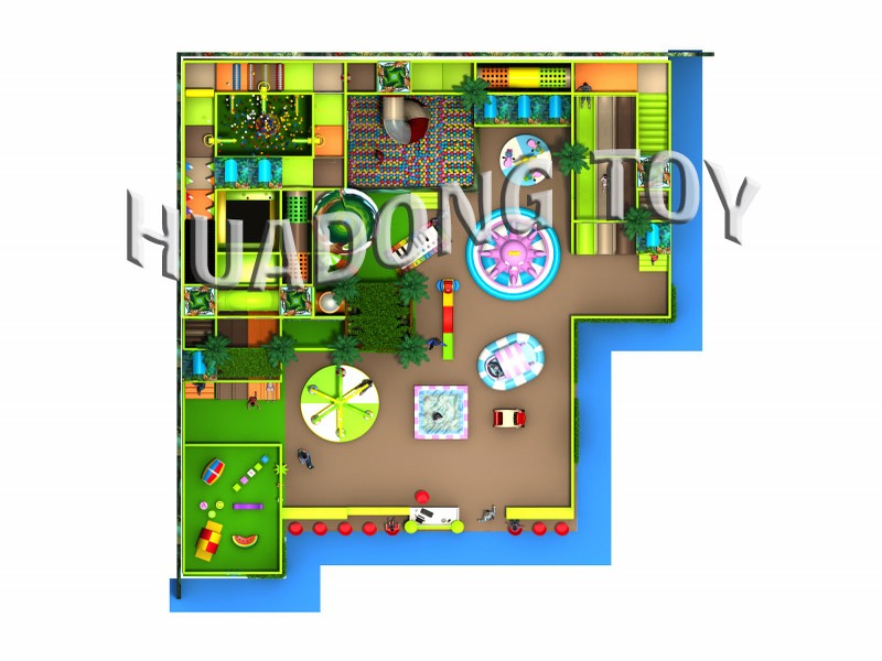 Крытая игровая площадка Virgin Forest HD15B-034A