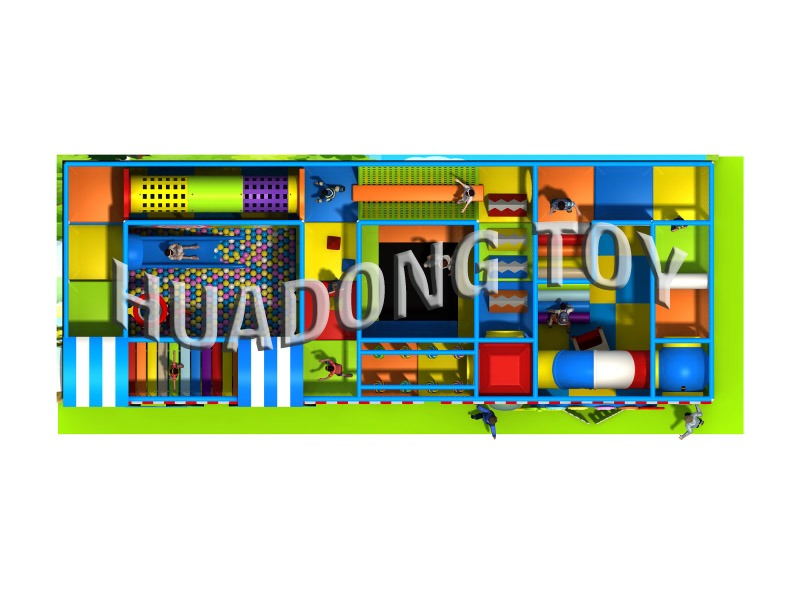 Крытая игровая площадка Classic Naughty Fort HD15B-047A