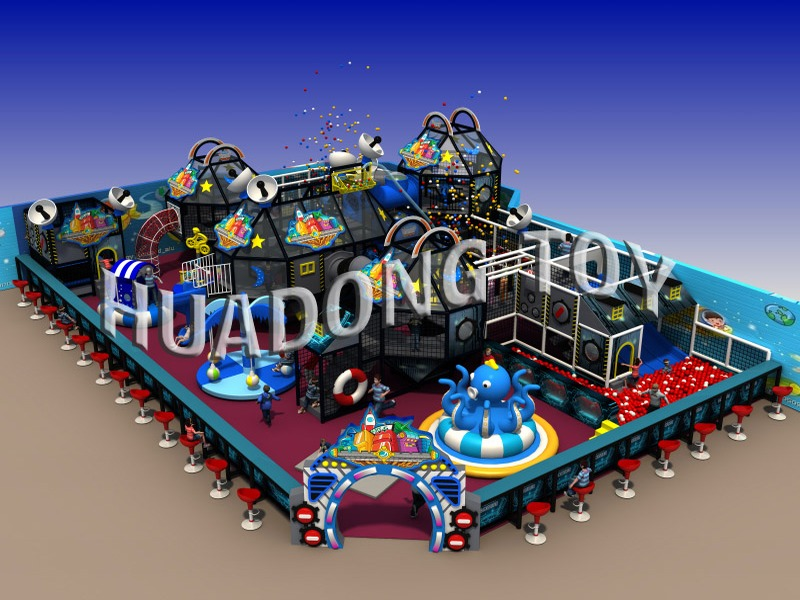 Крытая игровая площадка Космос HD15B-019A