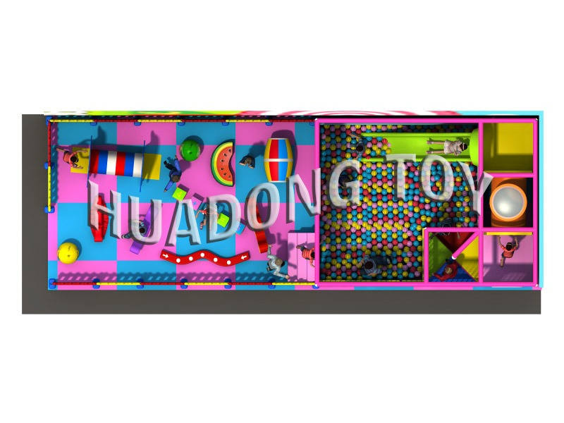 Крытая игровая площадка Classic Naughty Fort HD15B-060B