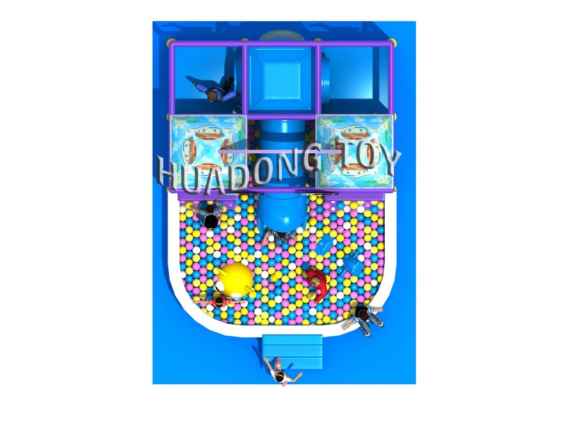 Крытая игровая площадка Детская площадка Ocean Adventure HD15B-048C