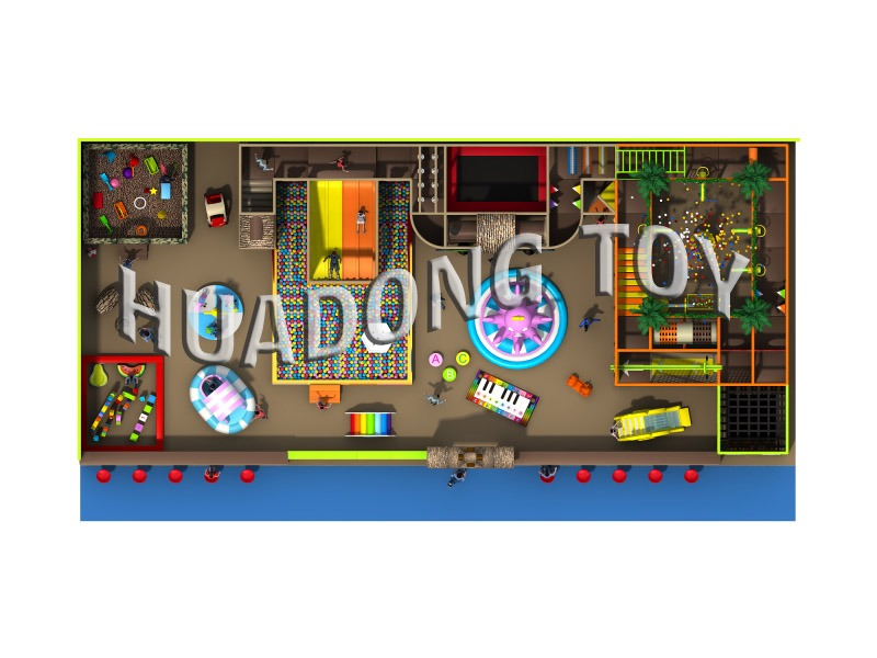 Крытая игровая площадка Ancient Tribe HD15B-013A